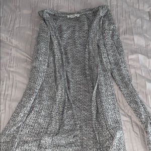 american eagle hooded cardigan size xs